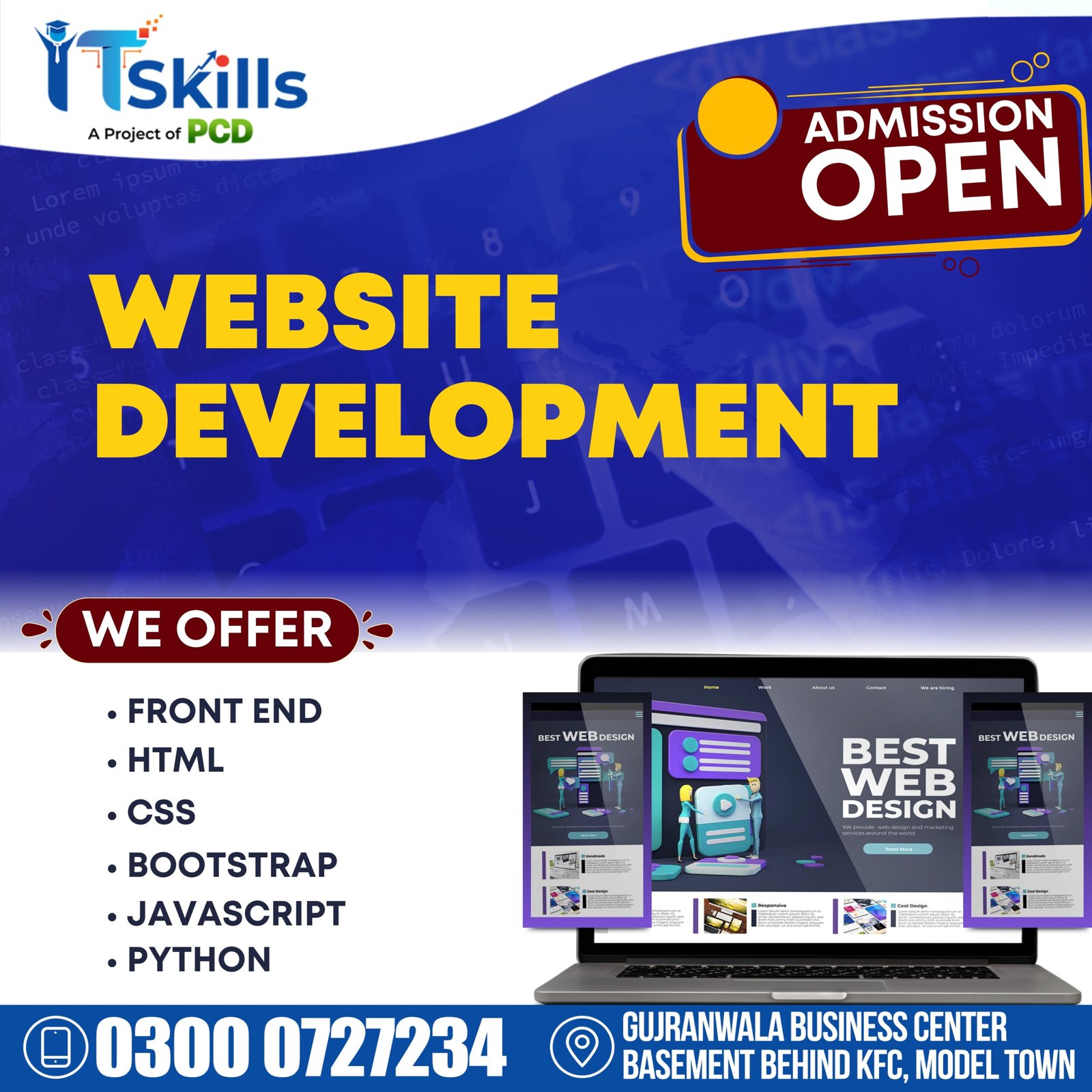 web development course in gujranwala